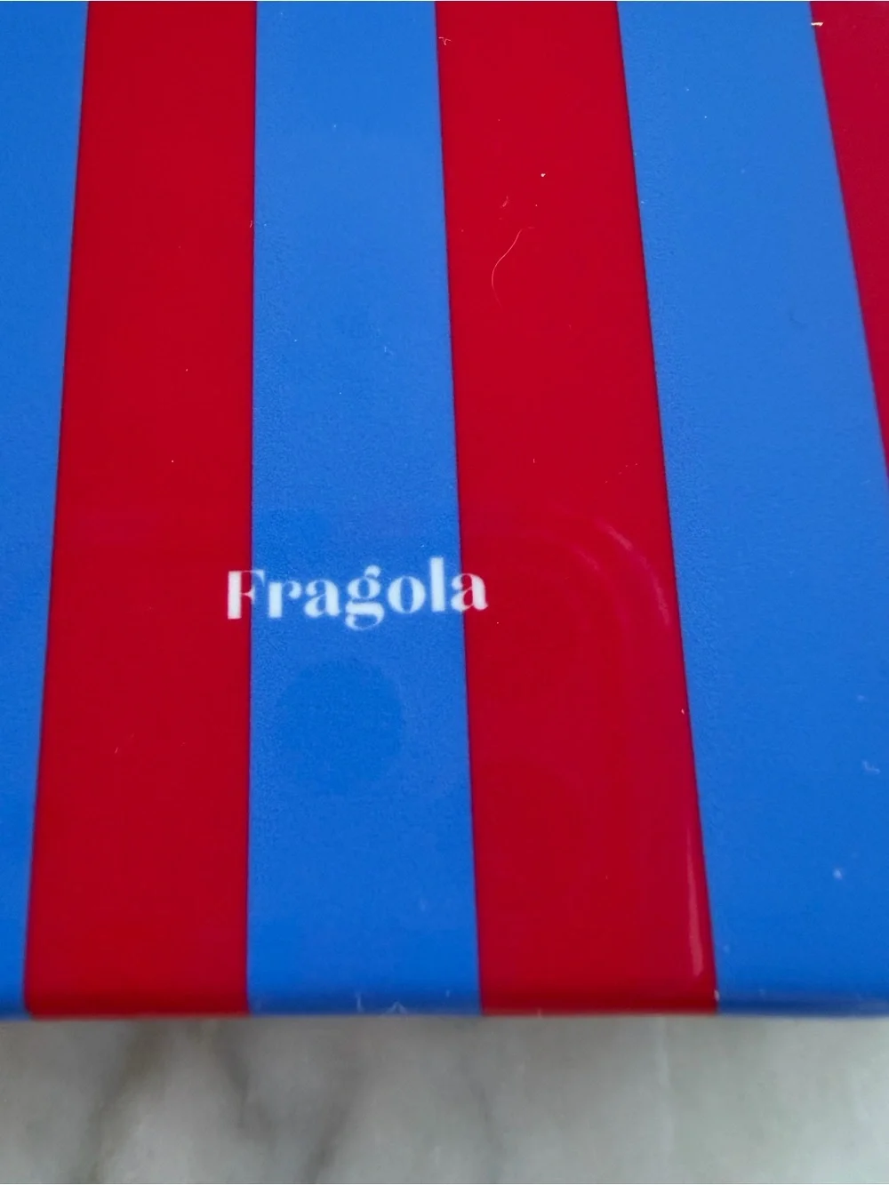 Red & Blue Stripe Protective iPhone Case. 17 pro max
